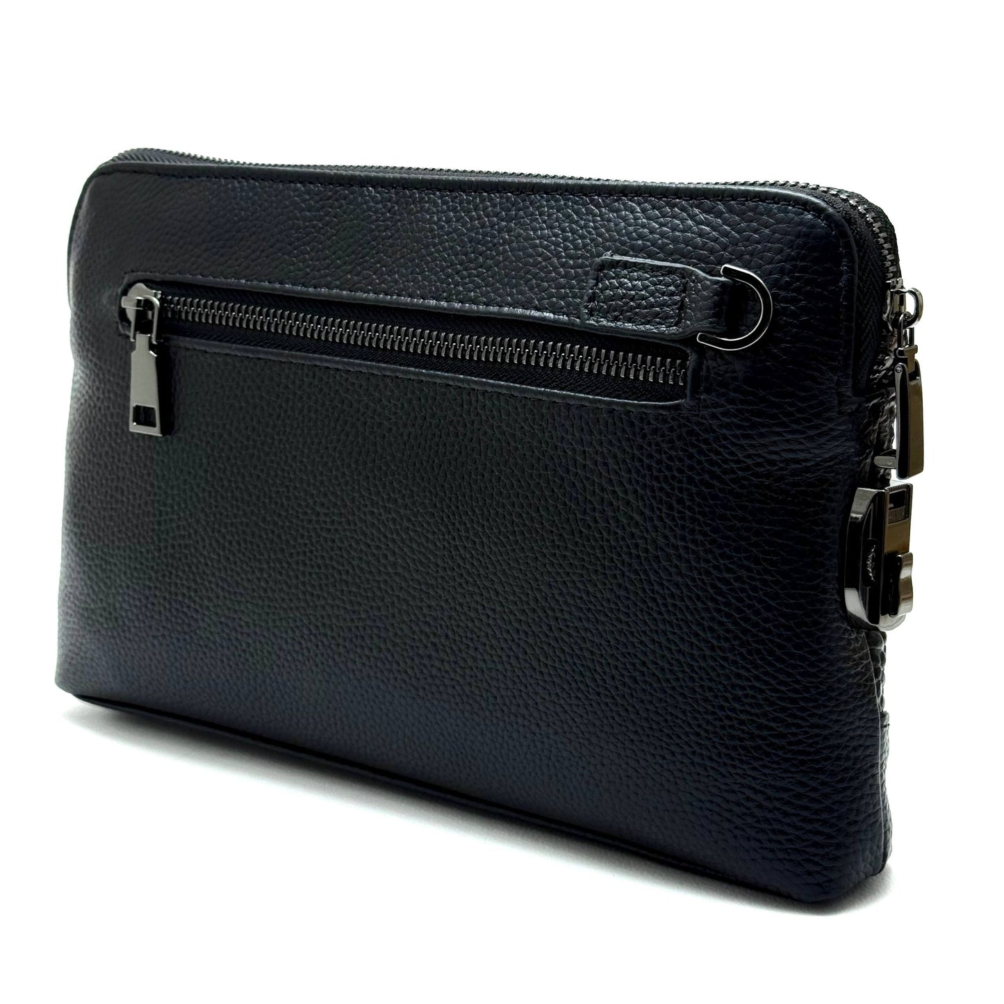 Lacoste Leather Clutch – Black