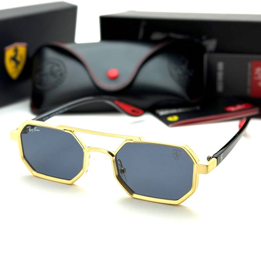 Ray-Ban Ferrari RB3674M – Gold Blue