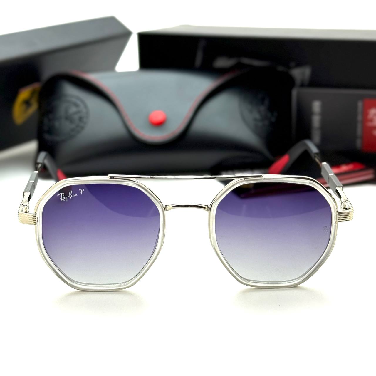 Ray-Ban RB3697M – Silver Purple