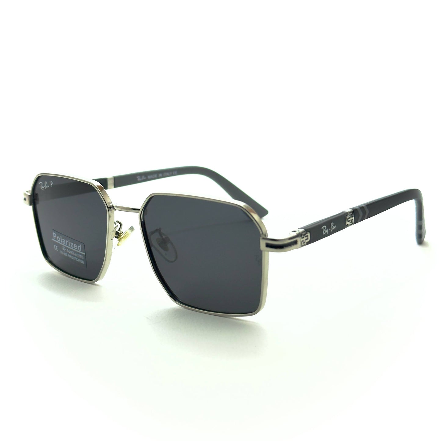 Ray-Ban RB3718 – Silver/ Red