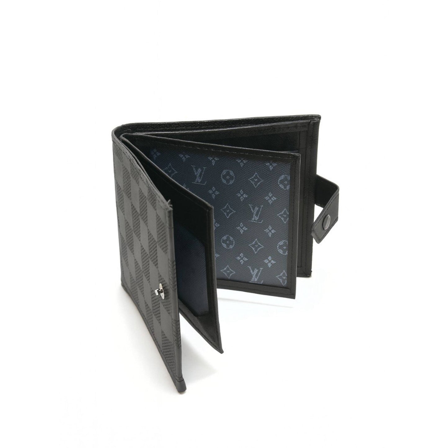 Louis Vuitton Leather Wallet – Black