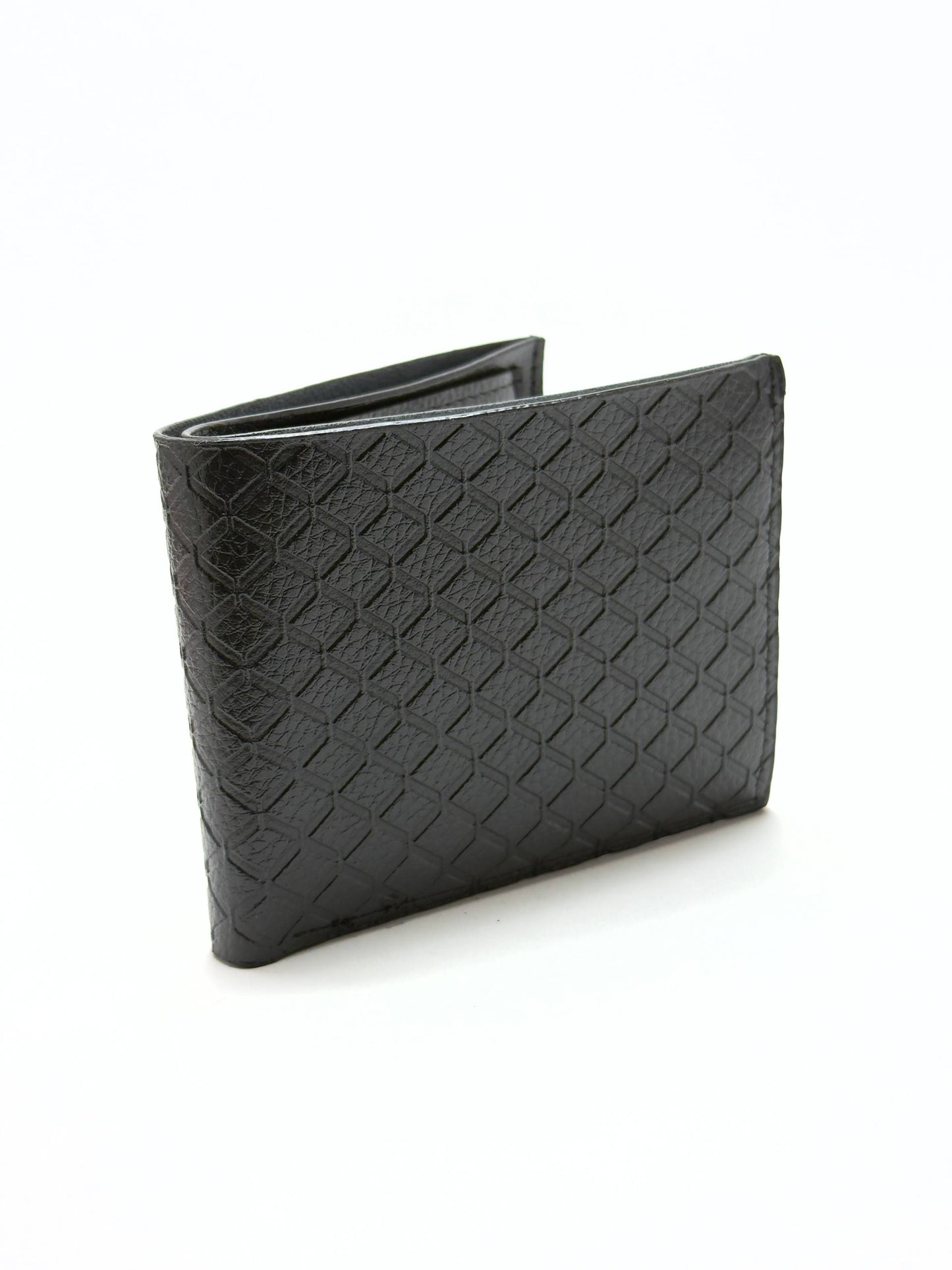Intrecciato Leather Wallet – Black