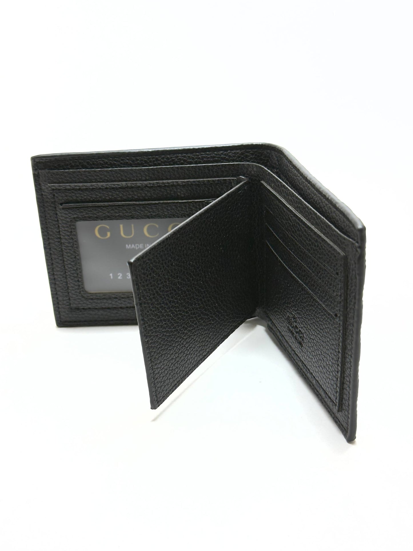 Gucci GG Leather Wallet – Black