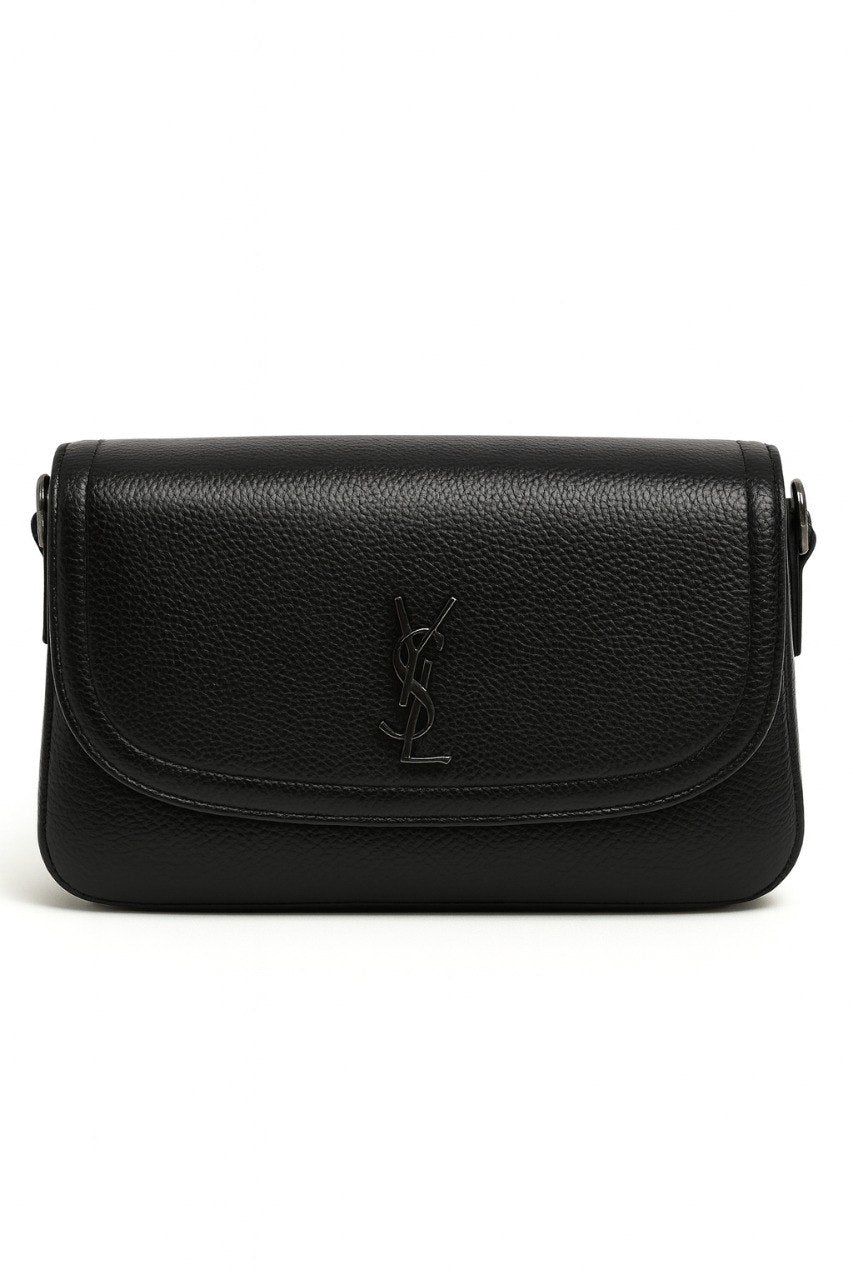 Yves Saint Laurent Clutch Bag – Black Leather