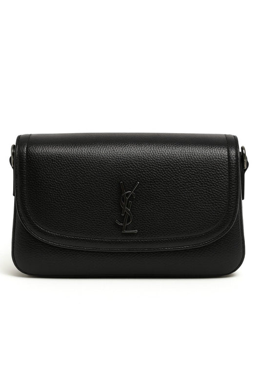 Yves Saint Laurent Clutch Bag – Black Leather
