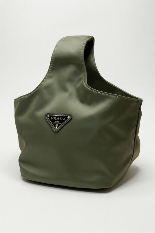 Prada Tote Bag – Olive Green