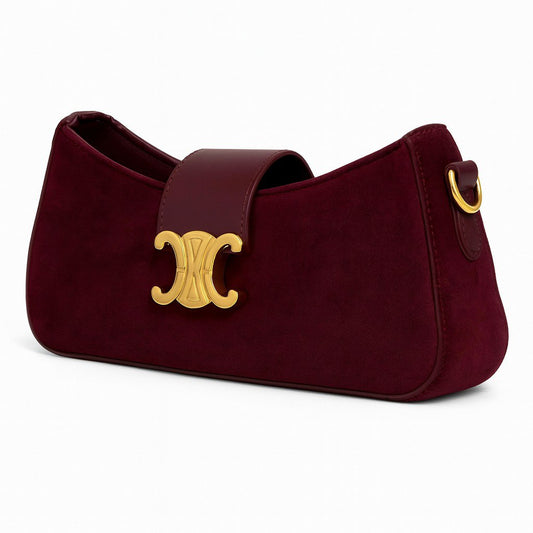 Chanel Shoulder Bag - Dark Red