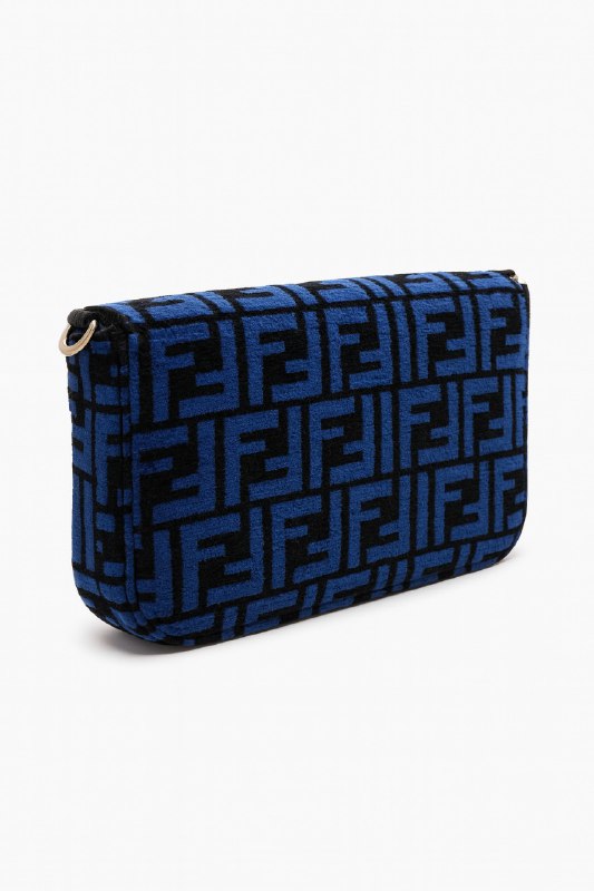 Fendi Navy Shoulder Bag – Blue