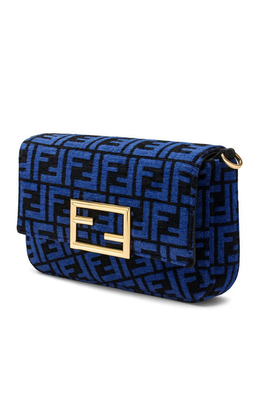 Fendi Navy Shoulder Bag – Blue