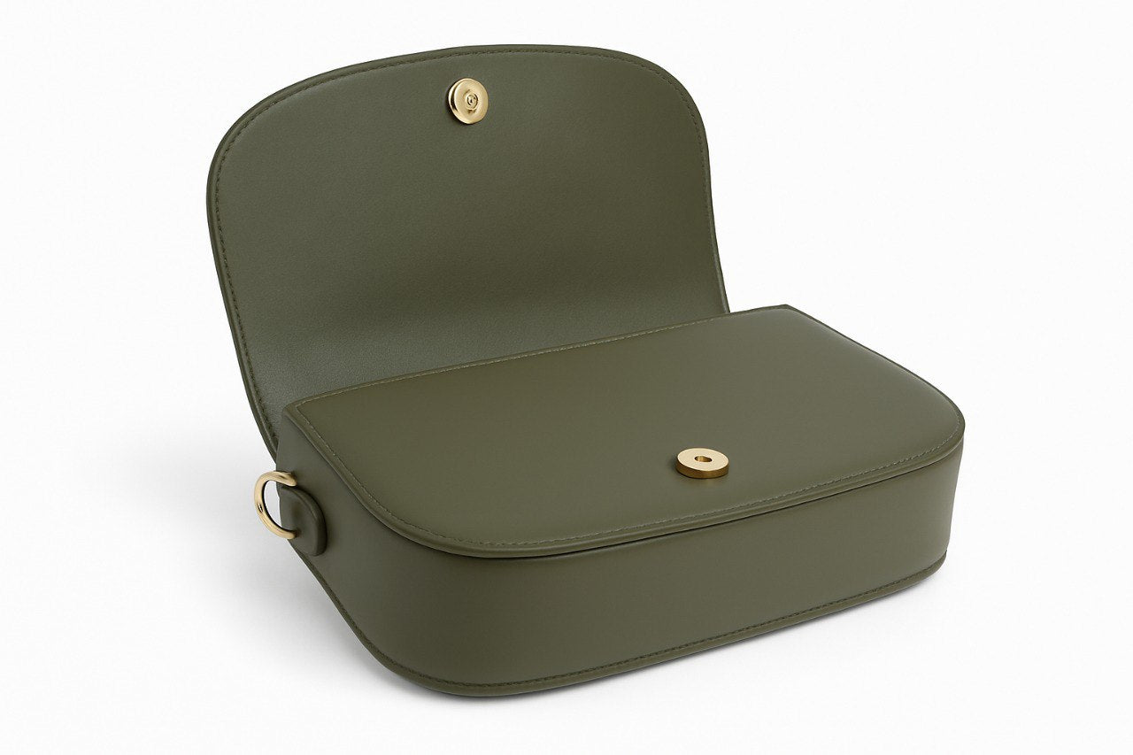 YSL Solferino Bag – Olive Green