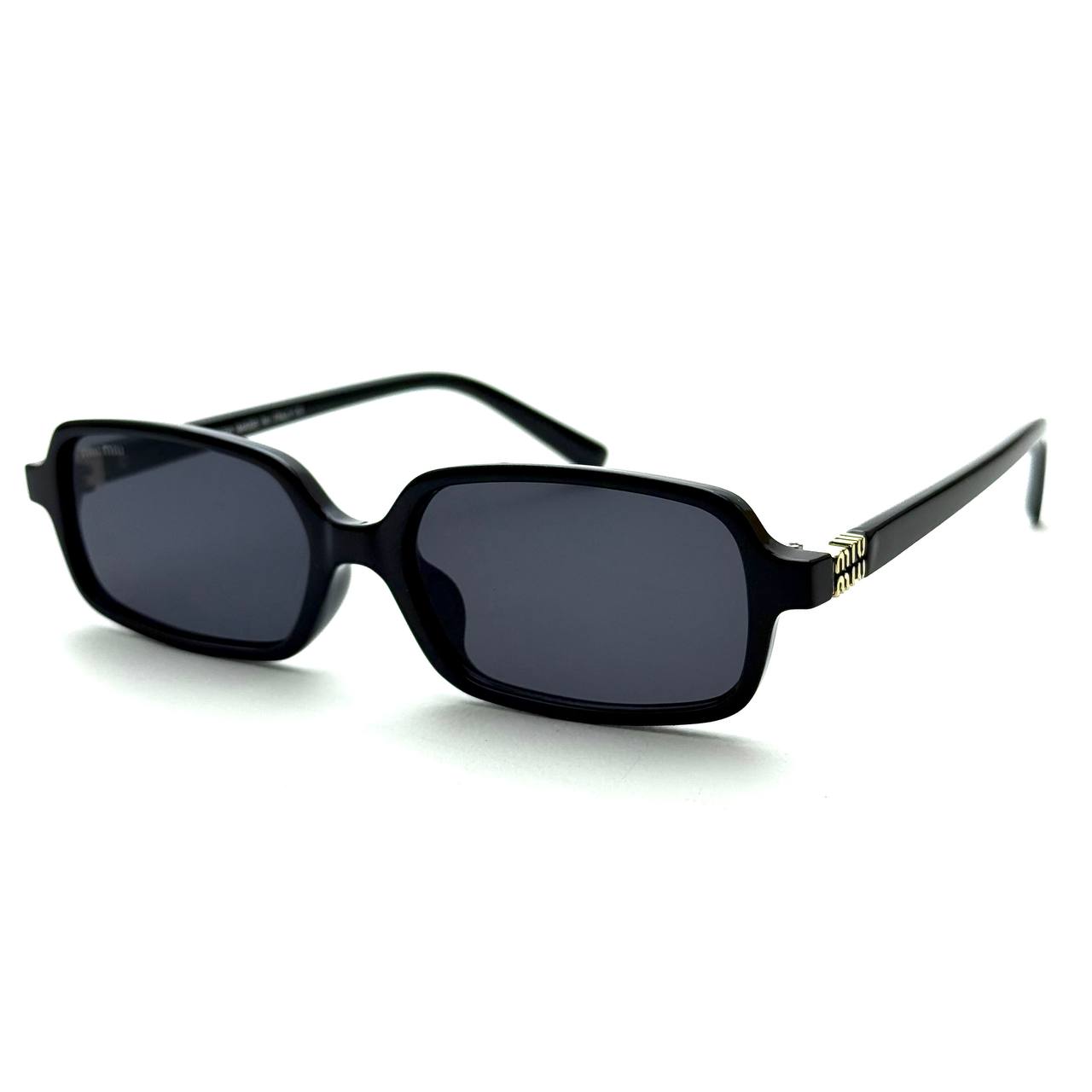 Miu Miu Rectangular Regard - Full Black