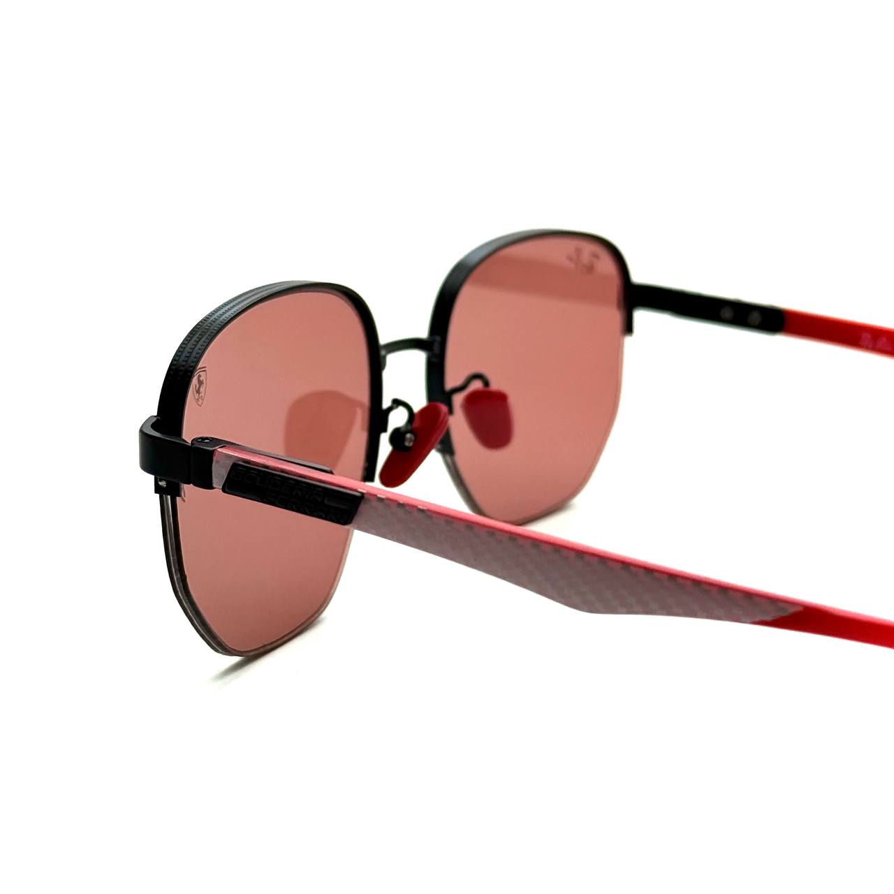 Ray-Ban Ferrari RB3687M – Black / Red / Carbon Fiber