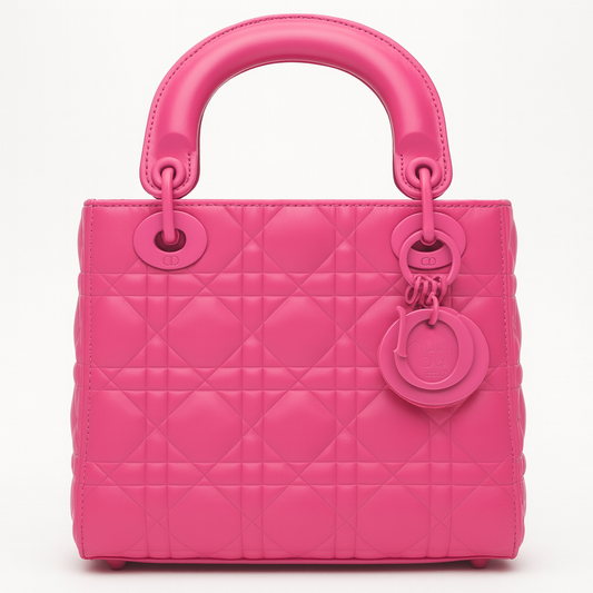 Christian Dior Lady Bag - Hot Pink
