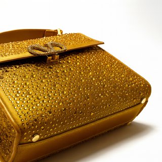 Louis Vuitton Capucines Bag - Crystal Gold