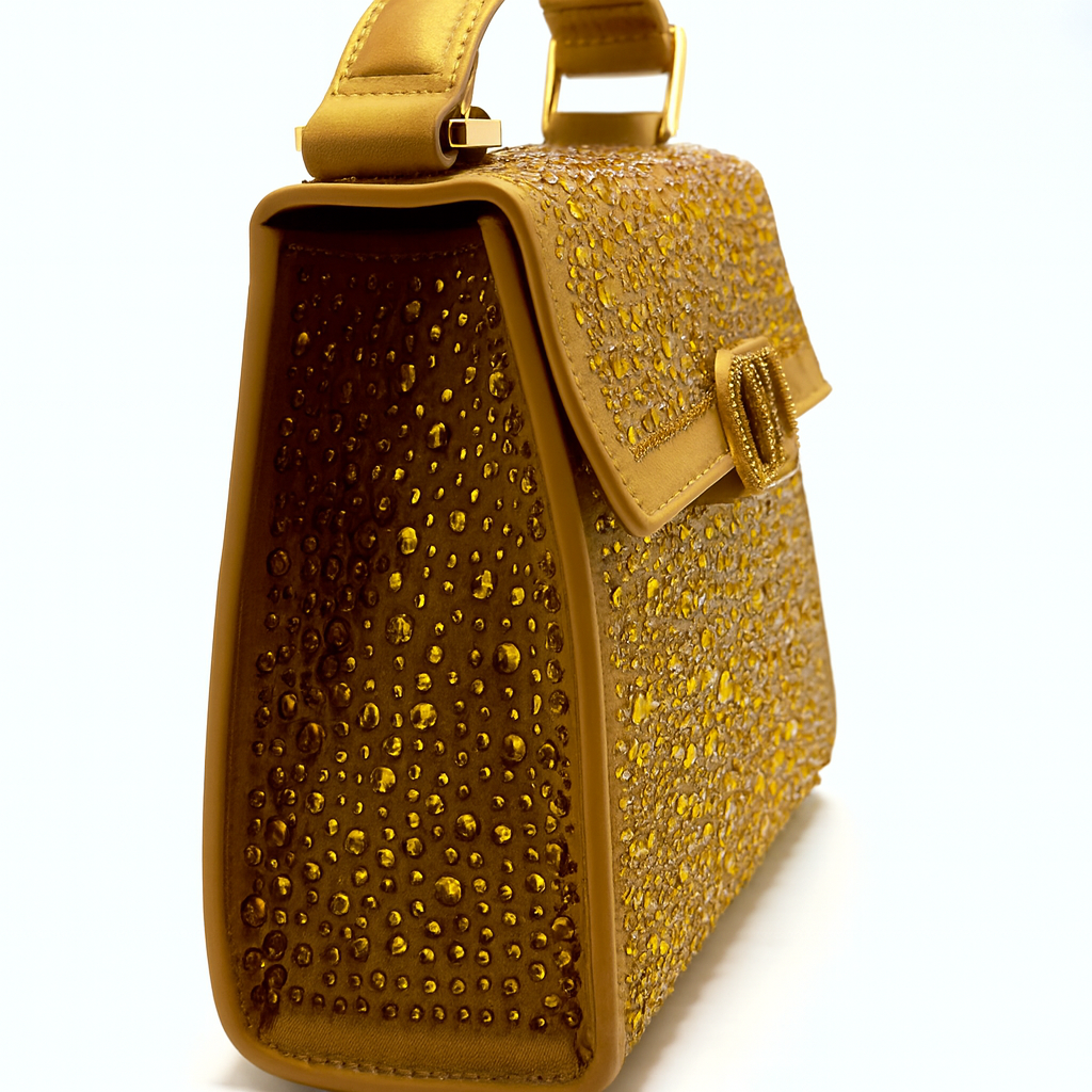 Louis Vuitton Capucines Bag - Crystal Gold