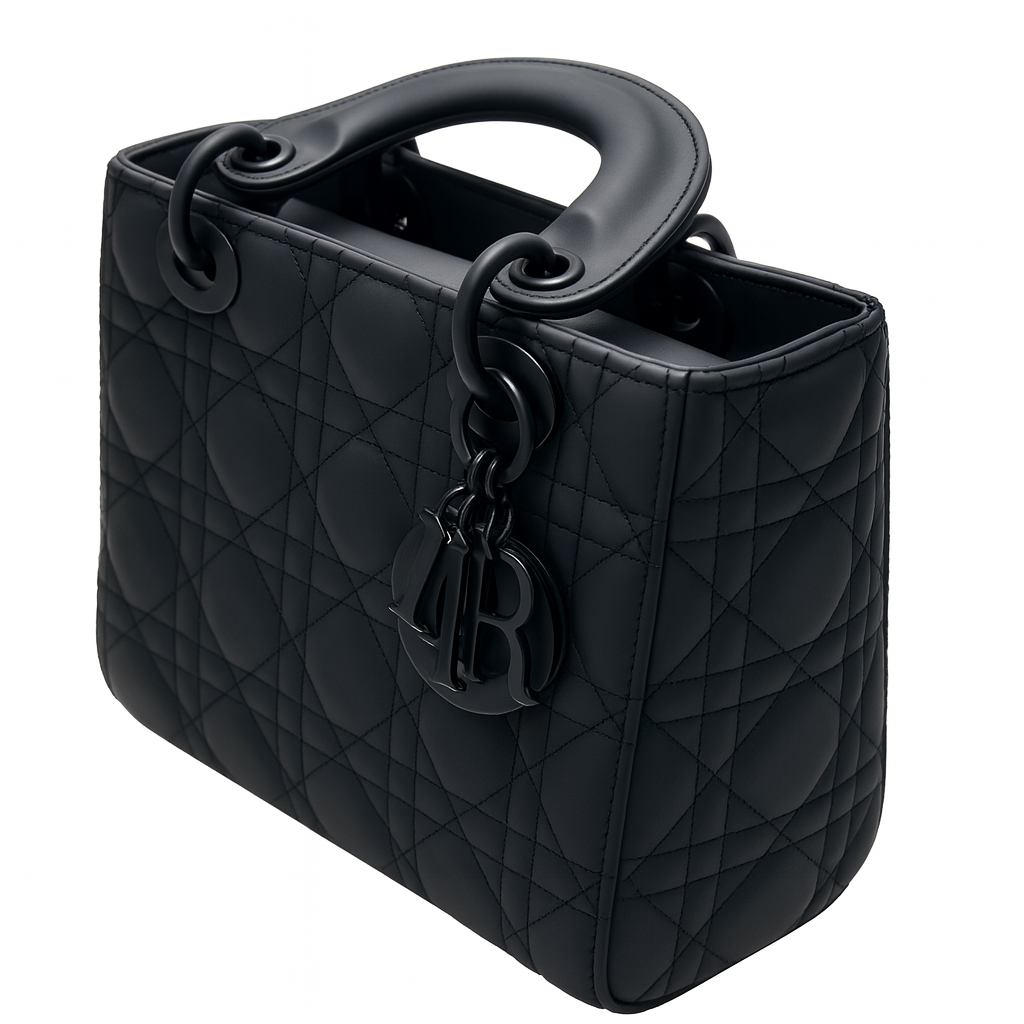 Christian Dior Lady Bag - Hot Black